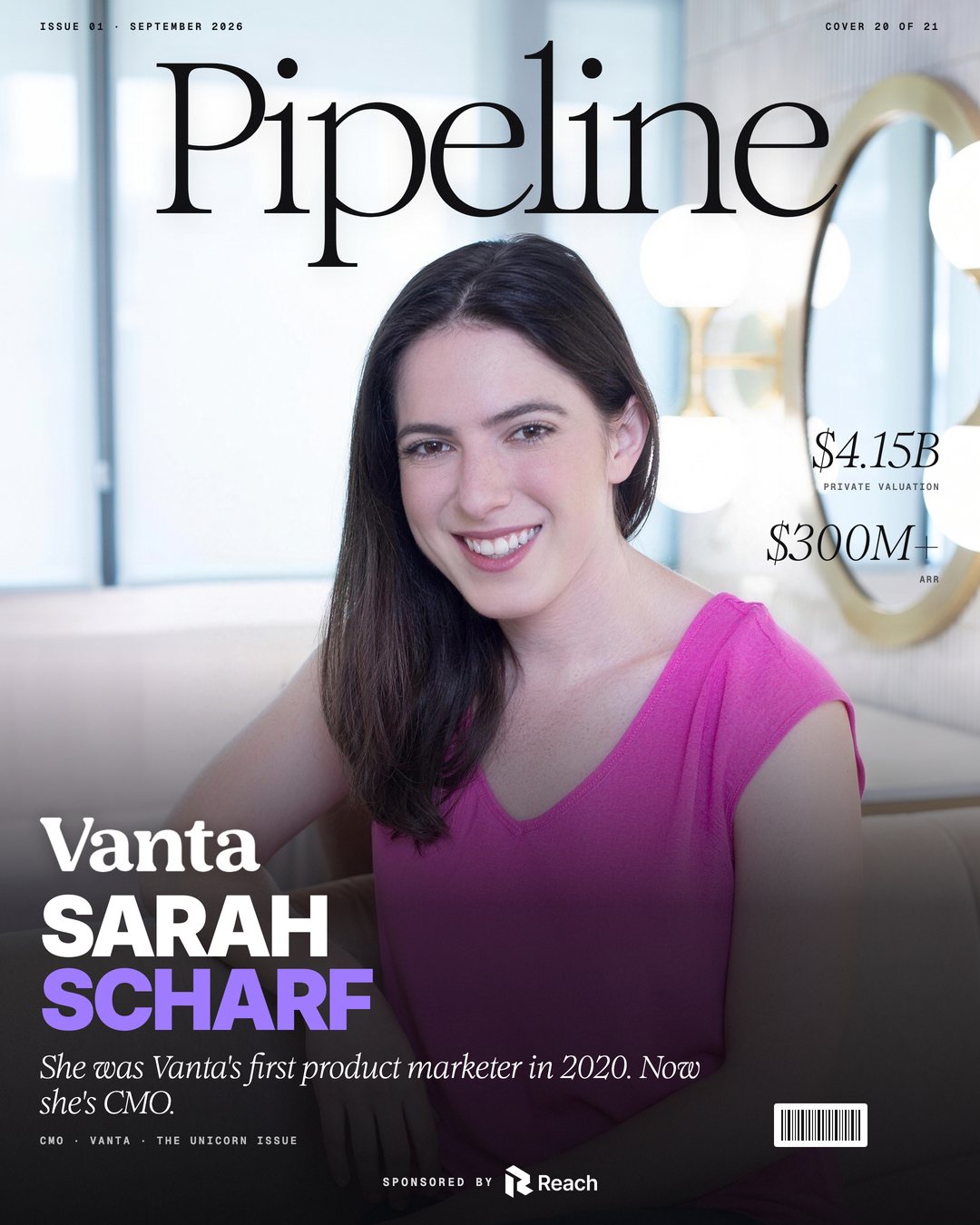Sarah Scharf on cover 20