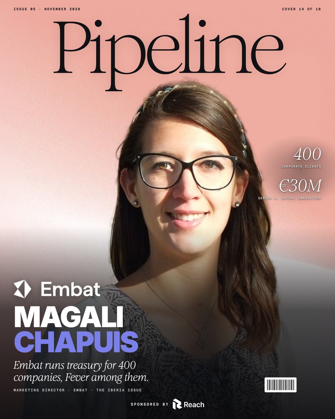 Magali Chapuis on cover 14