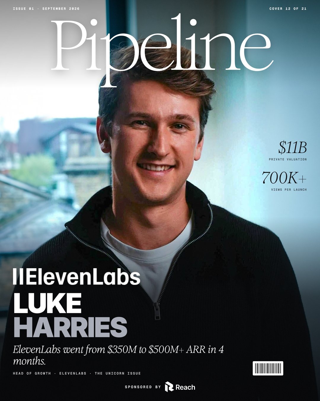 Luke Harries on cover 12