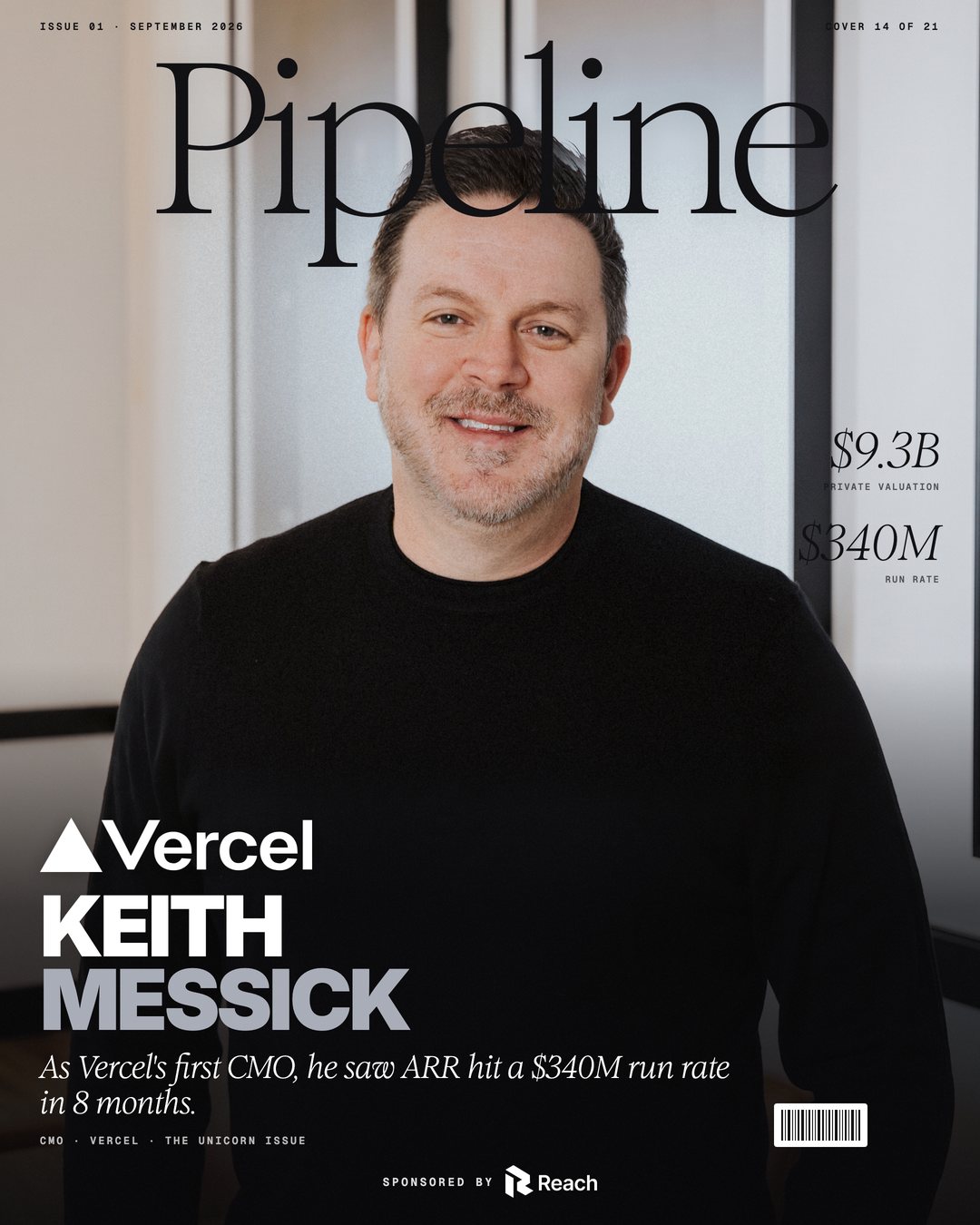 Keith Messick on cover 14