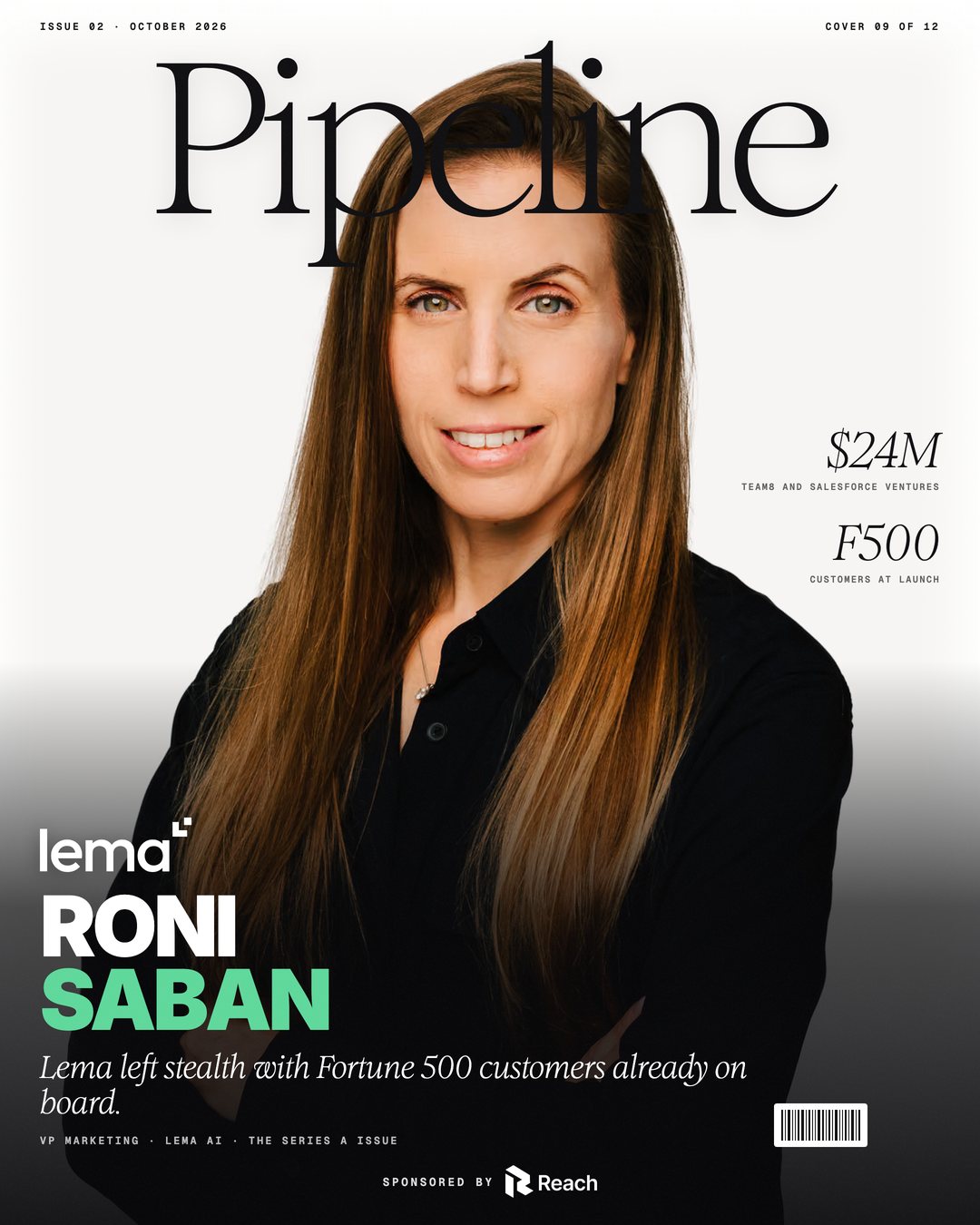 Roni Saban on cover 09