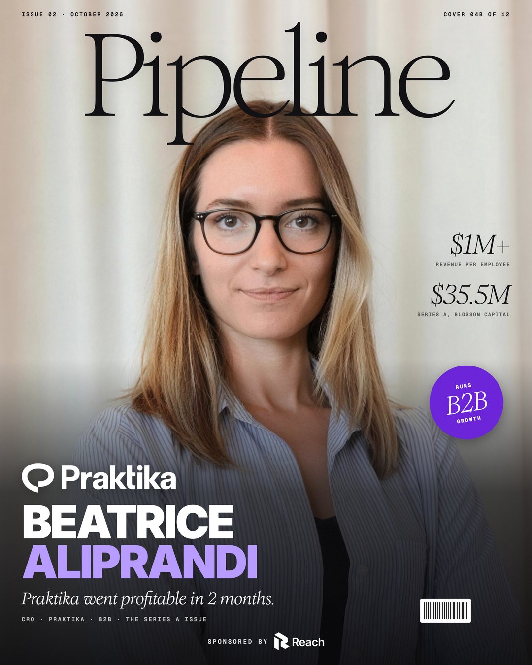 Beatrice Aliprandi on cover 04B